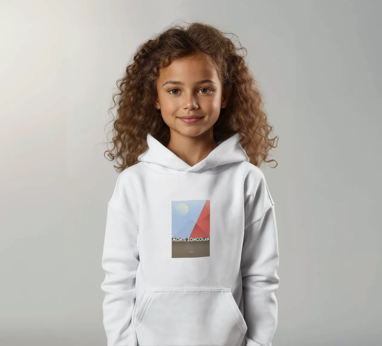 Monte Zoncolan  II felpa bambino con cappuccio da Benjamin Andresen