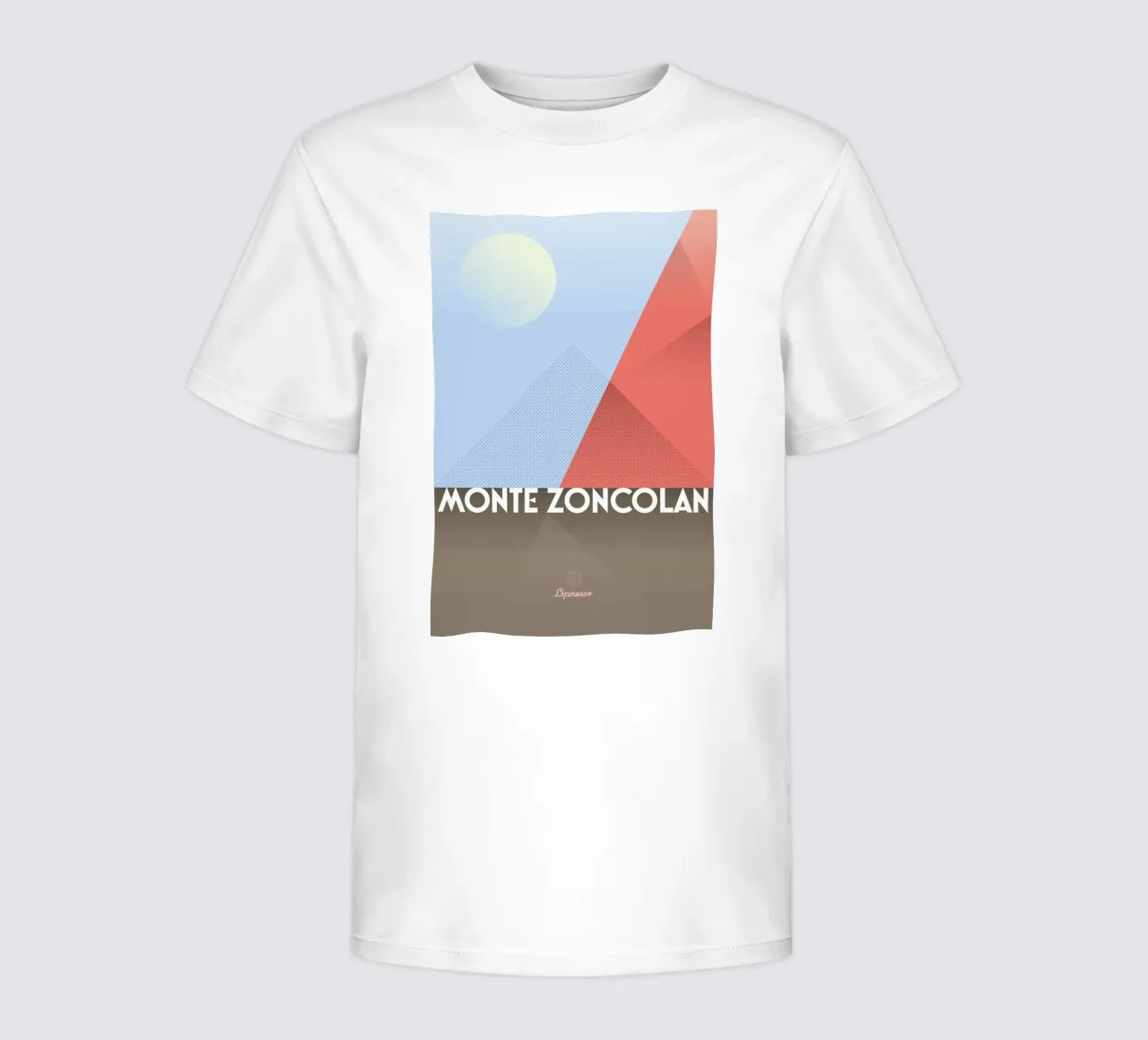 Monte Zoncolan  II kids t-shirt by Benjamin Andresen