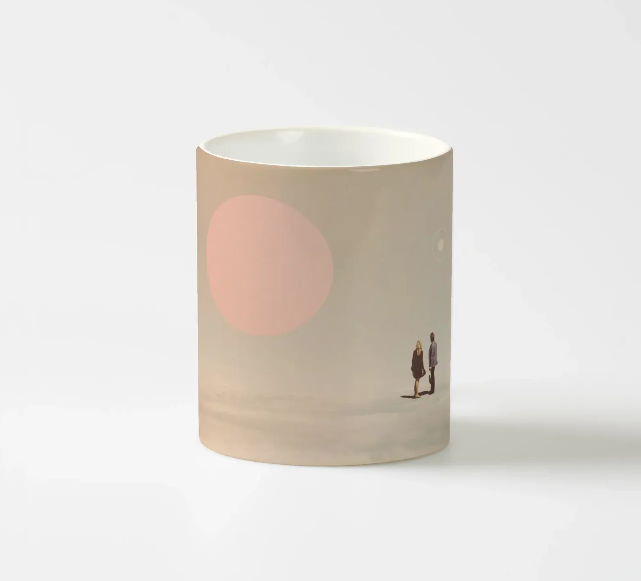 Dreamers of Melancholy tazza in ceramica da Frank Moth