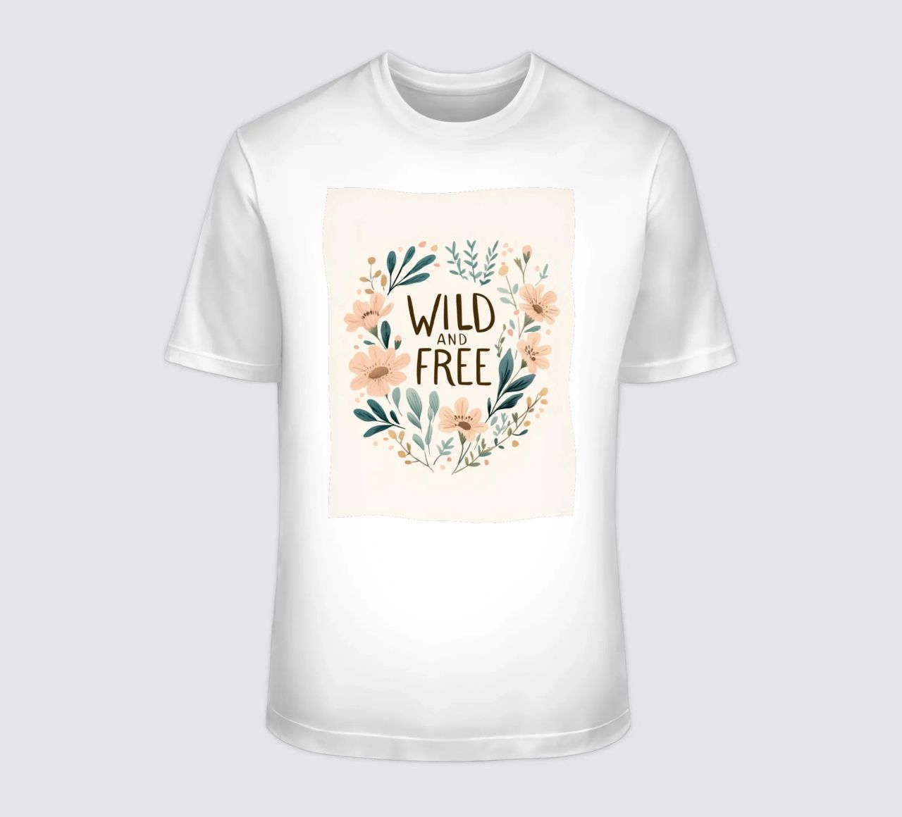Wild And Free (Version 1) t-shirt da treechild