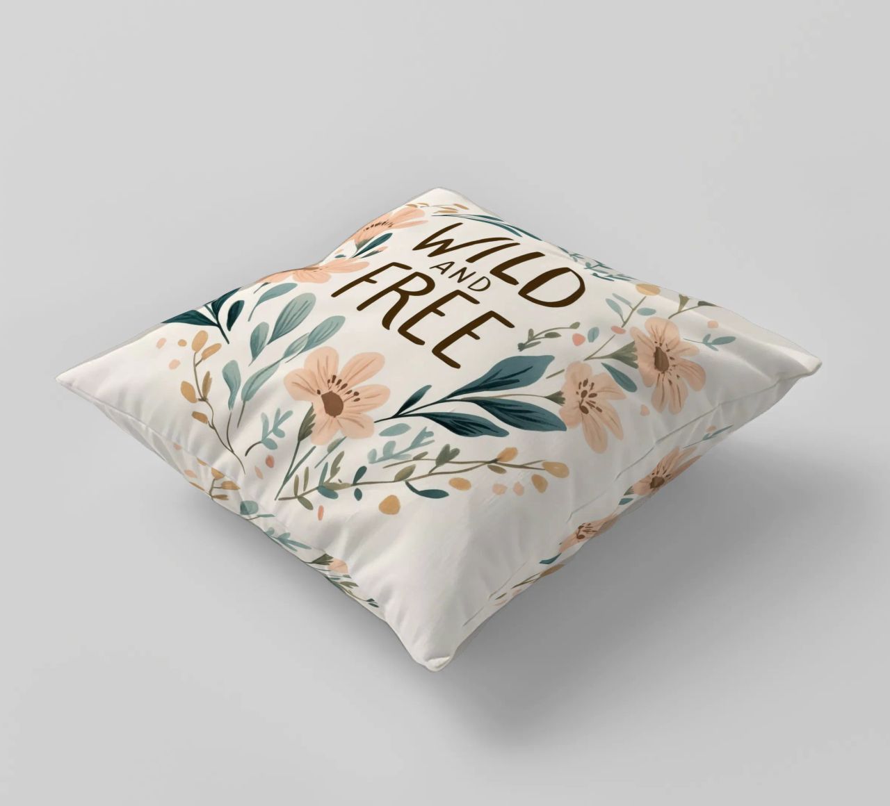 Wild And Free (Version 1) cuscino da treechild