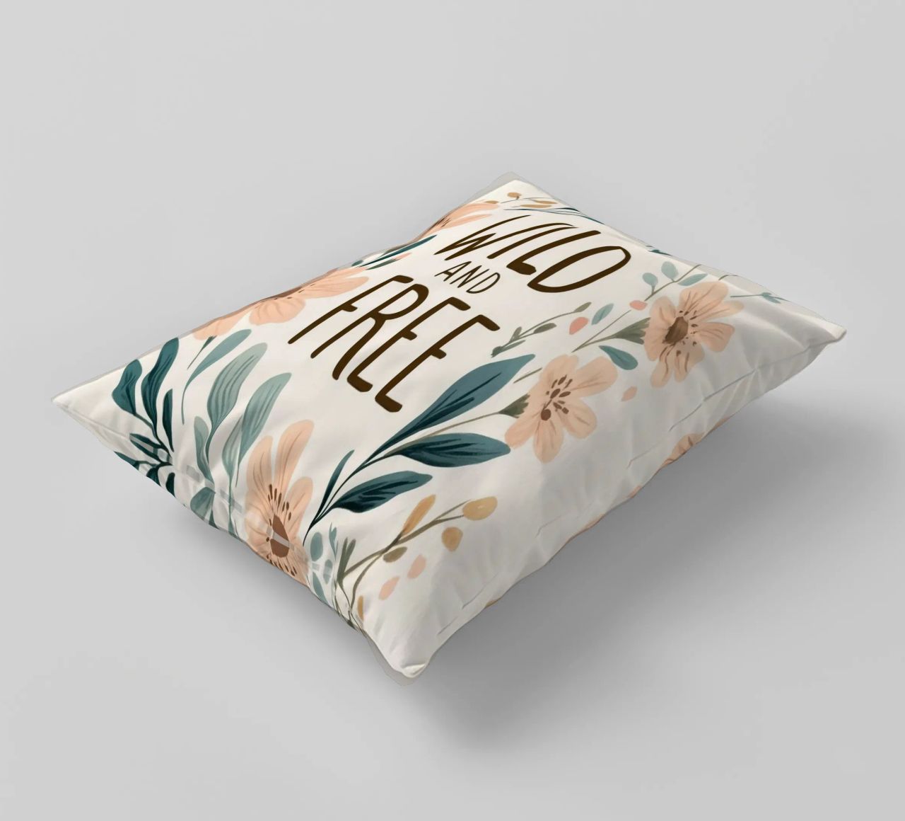 Wild And Free (Version 1) cuscino da treechild