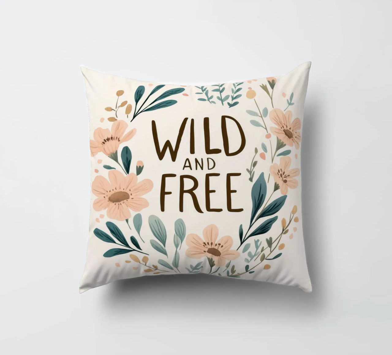 Wild And Free (Version 1) cuscino da treechild