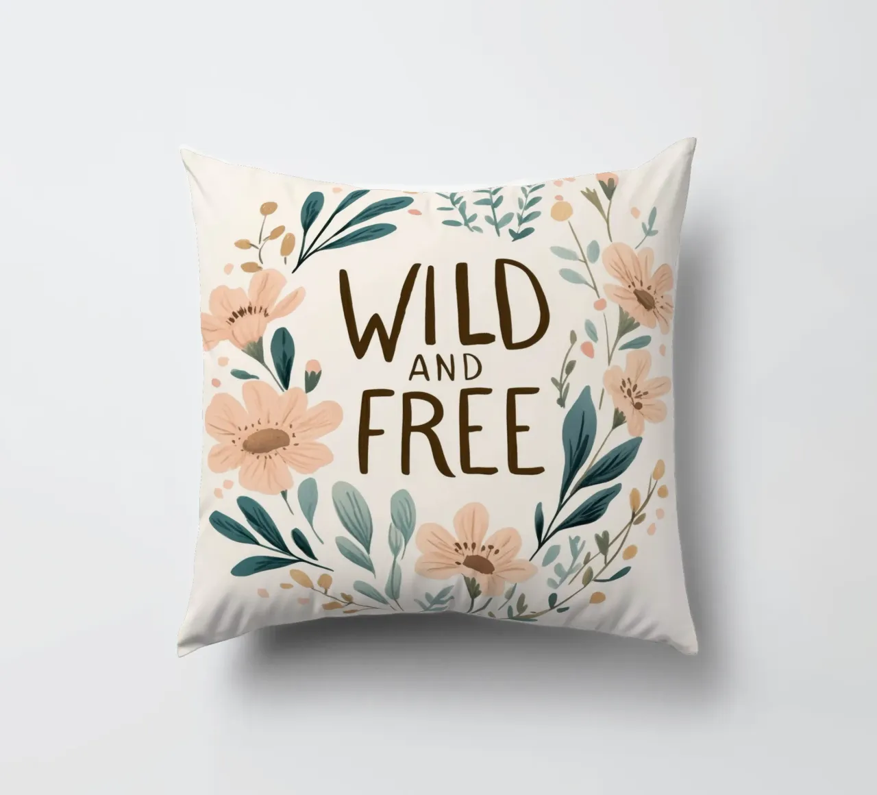 Wild And Free (Version 1) cojín de treechild