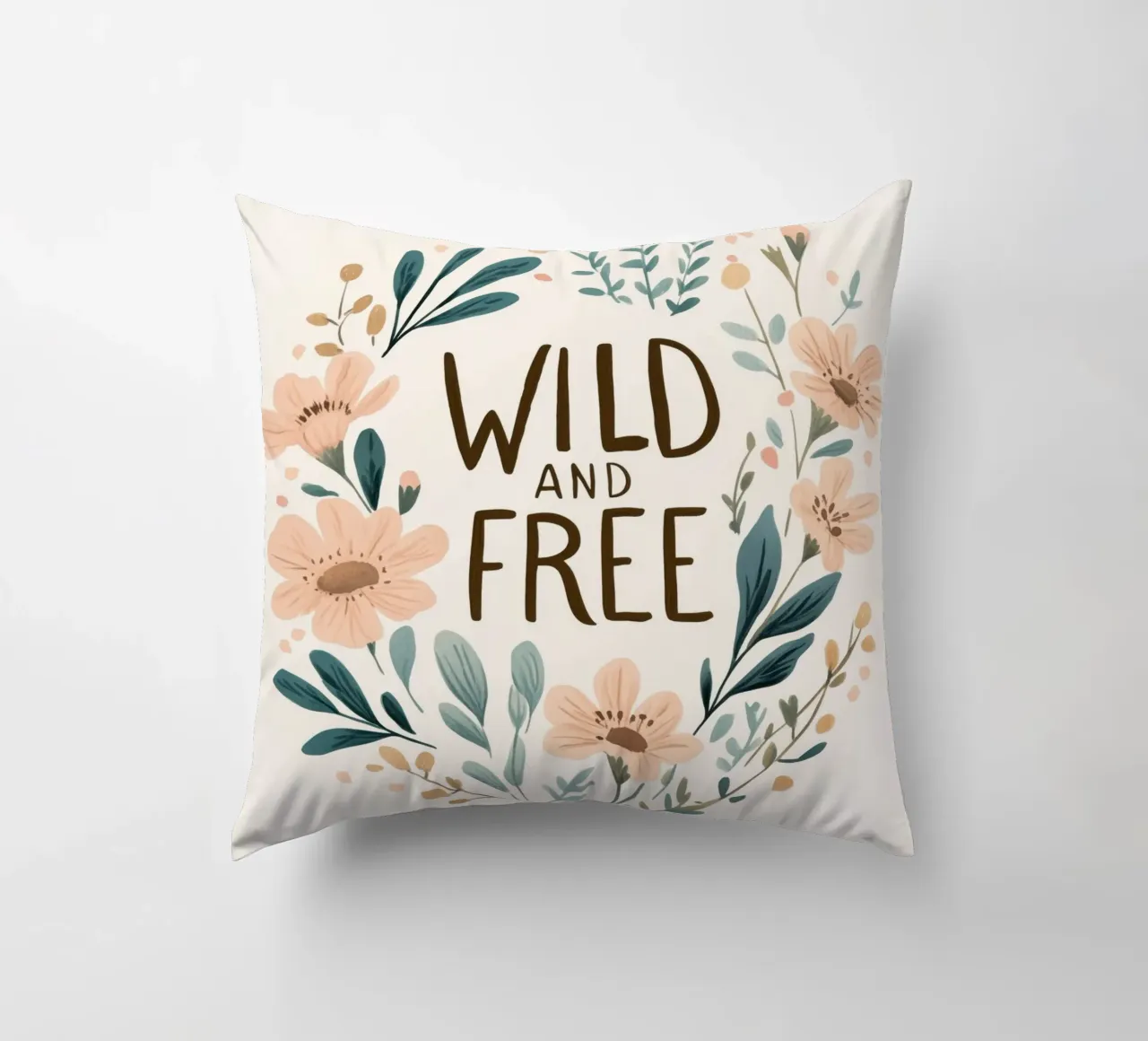 Wild And Free (Version 1) cojín de treechild