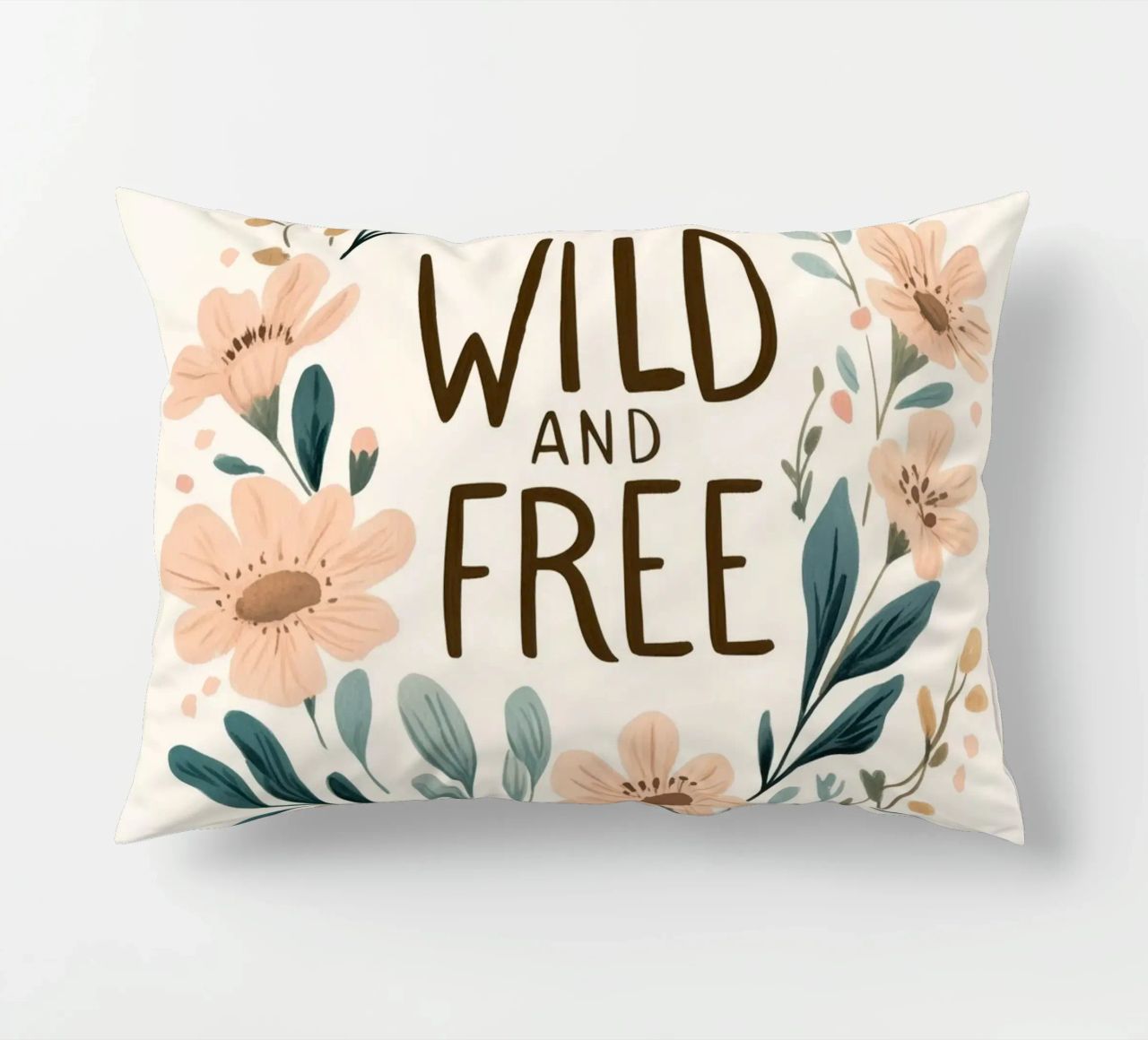 Wild And Free (Version 1) cuscino da treechild