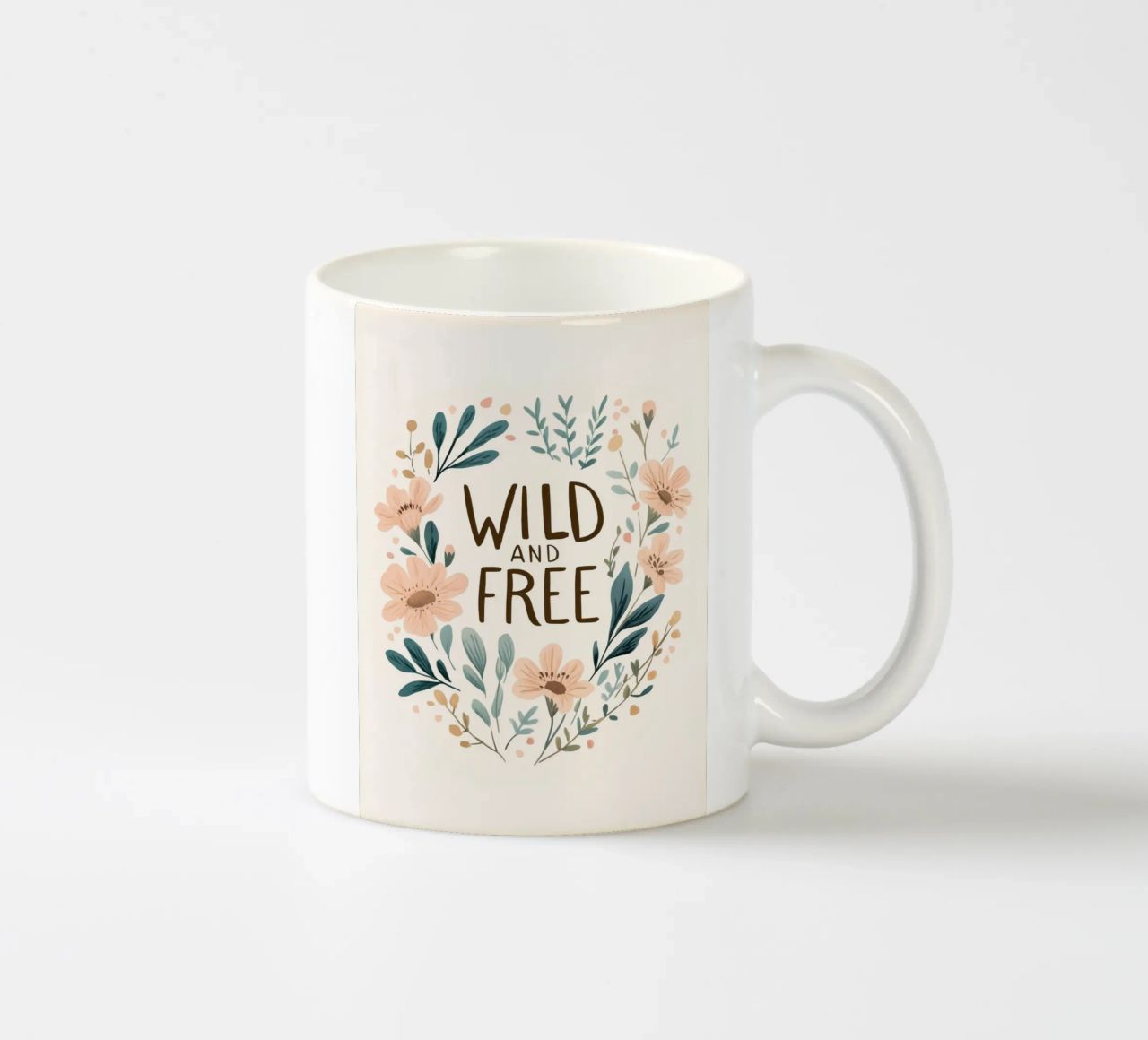 Wild And Free (Version 1) tazza in ceramica da treechild