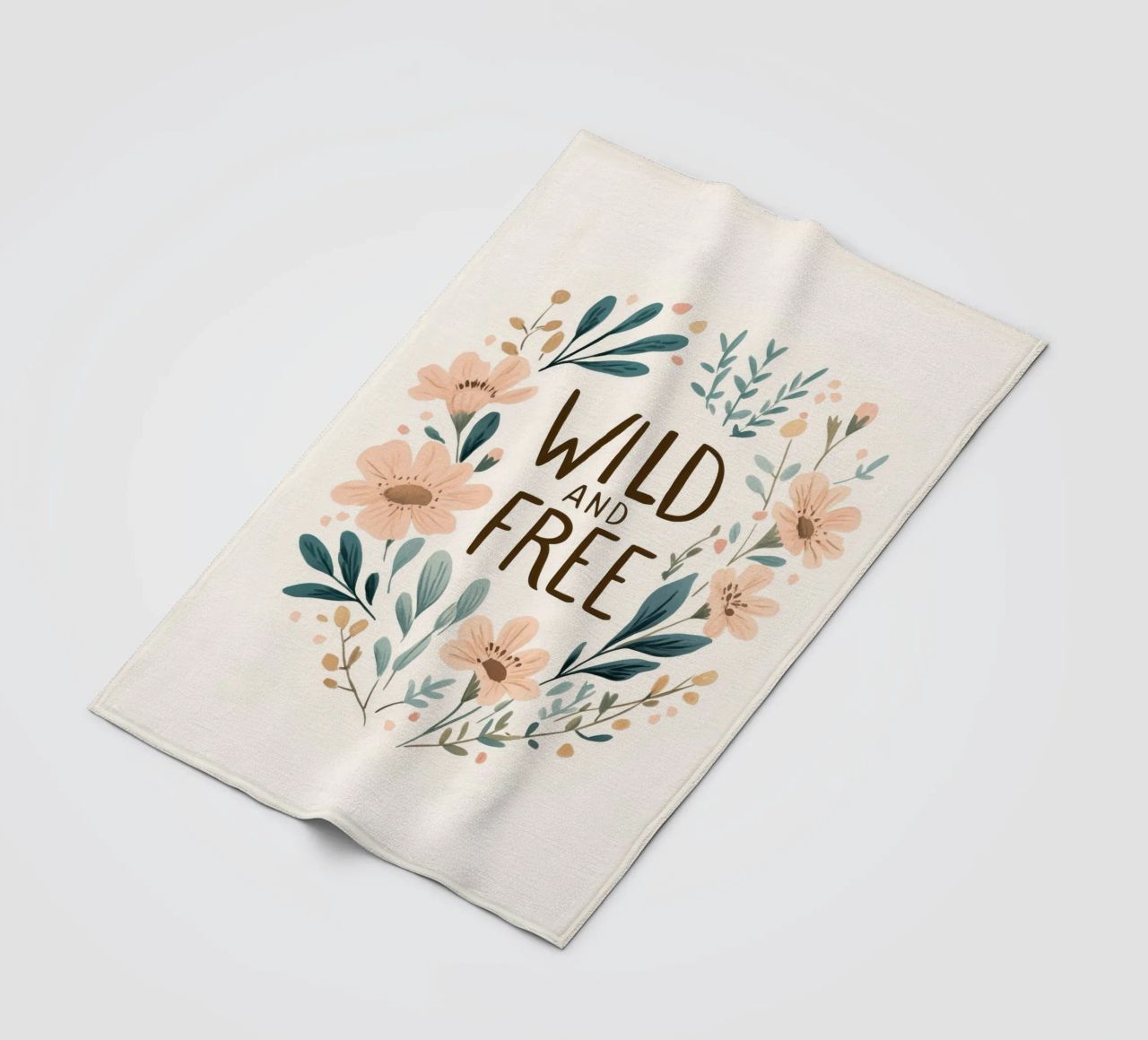 Wild And Free (Version 1) coperta in pile da treechild
