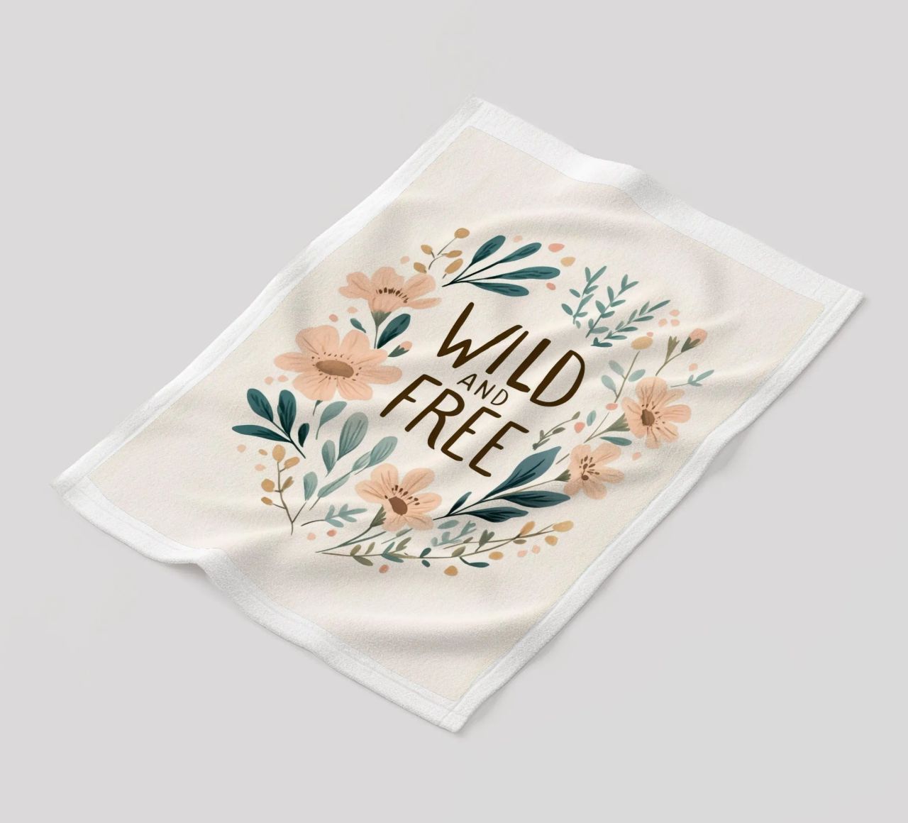 Wild And Free (Version 1) coperta in pile da treechild