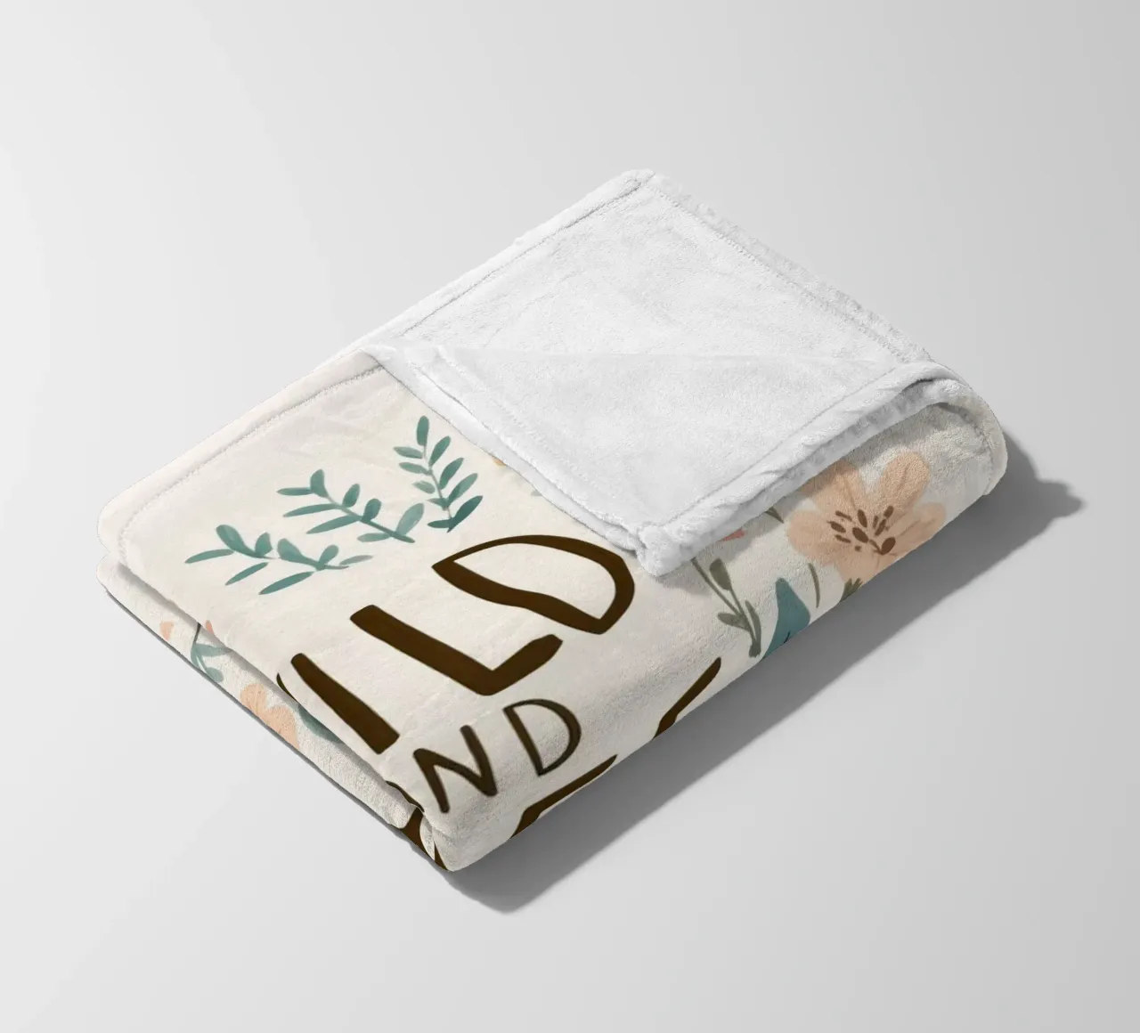 Wild And Free (Version 1) coperta in pile da treechild