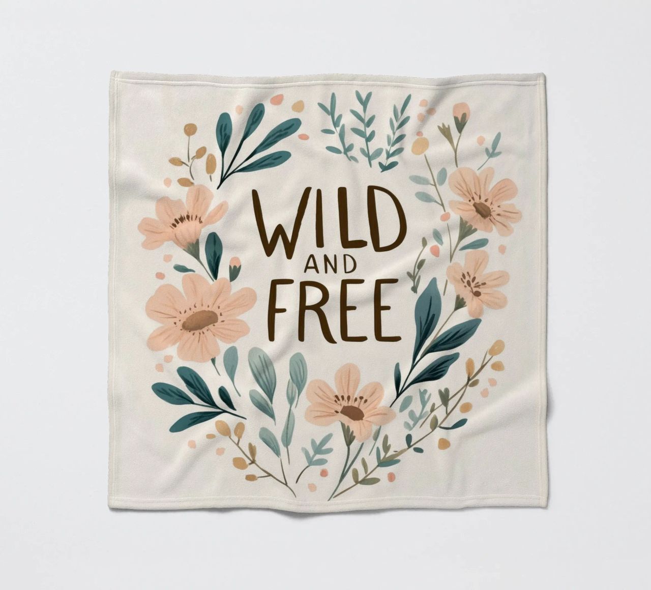 Wild And Free (Version 1) coperta in pile da treechild