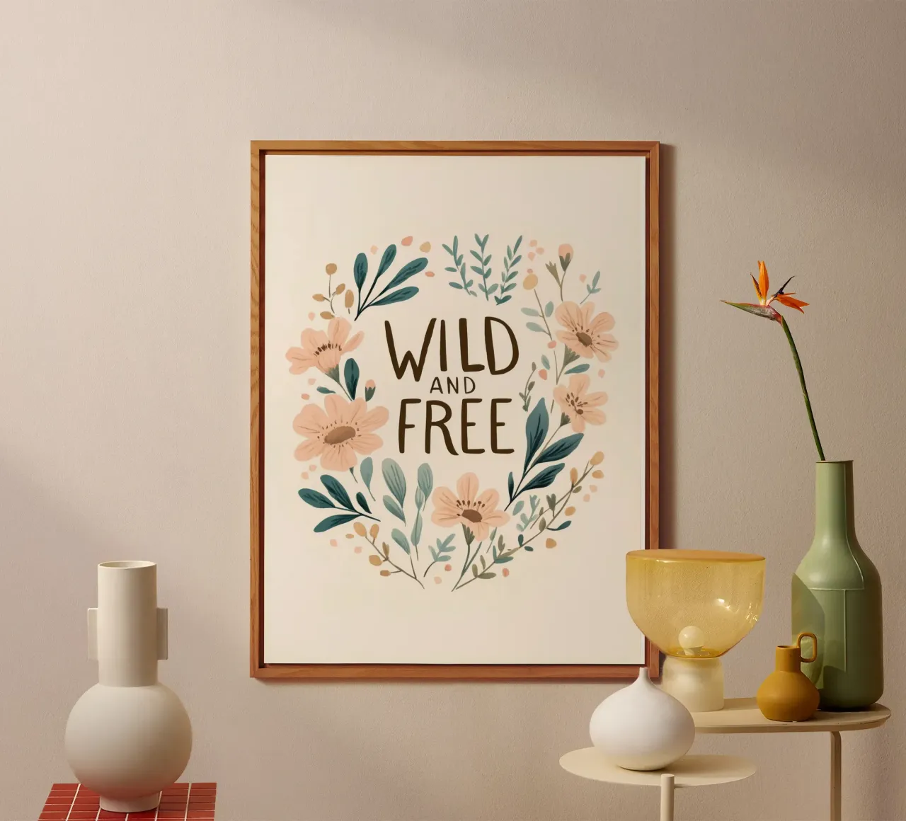 Wild And Free (Version 1) alluminio dibond da treechild