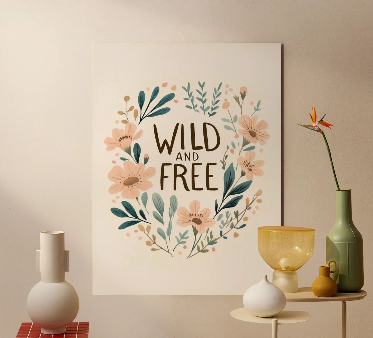 Wild And Free (Version 1) alluminio dibond da treechild