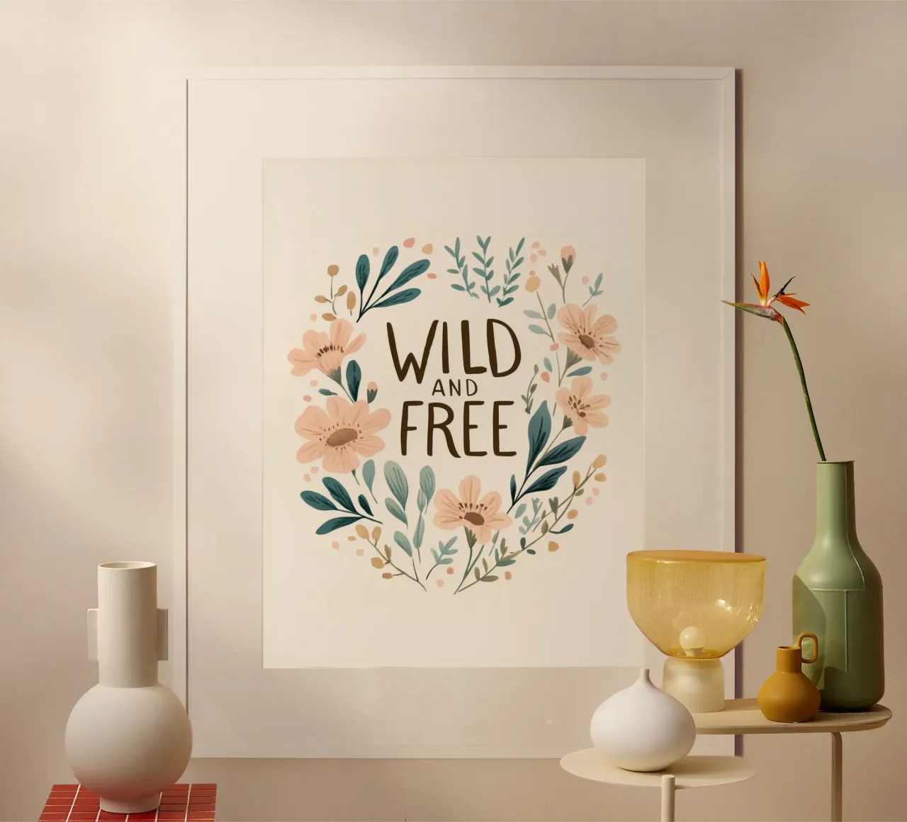 Wild And Free (Version 1) carta hahnemühle da treechild