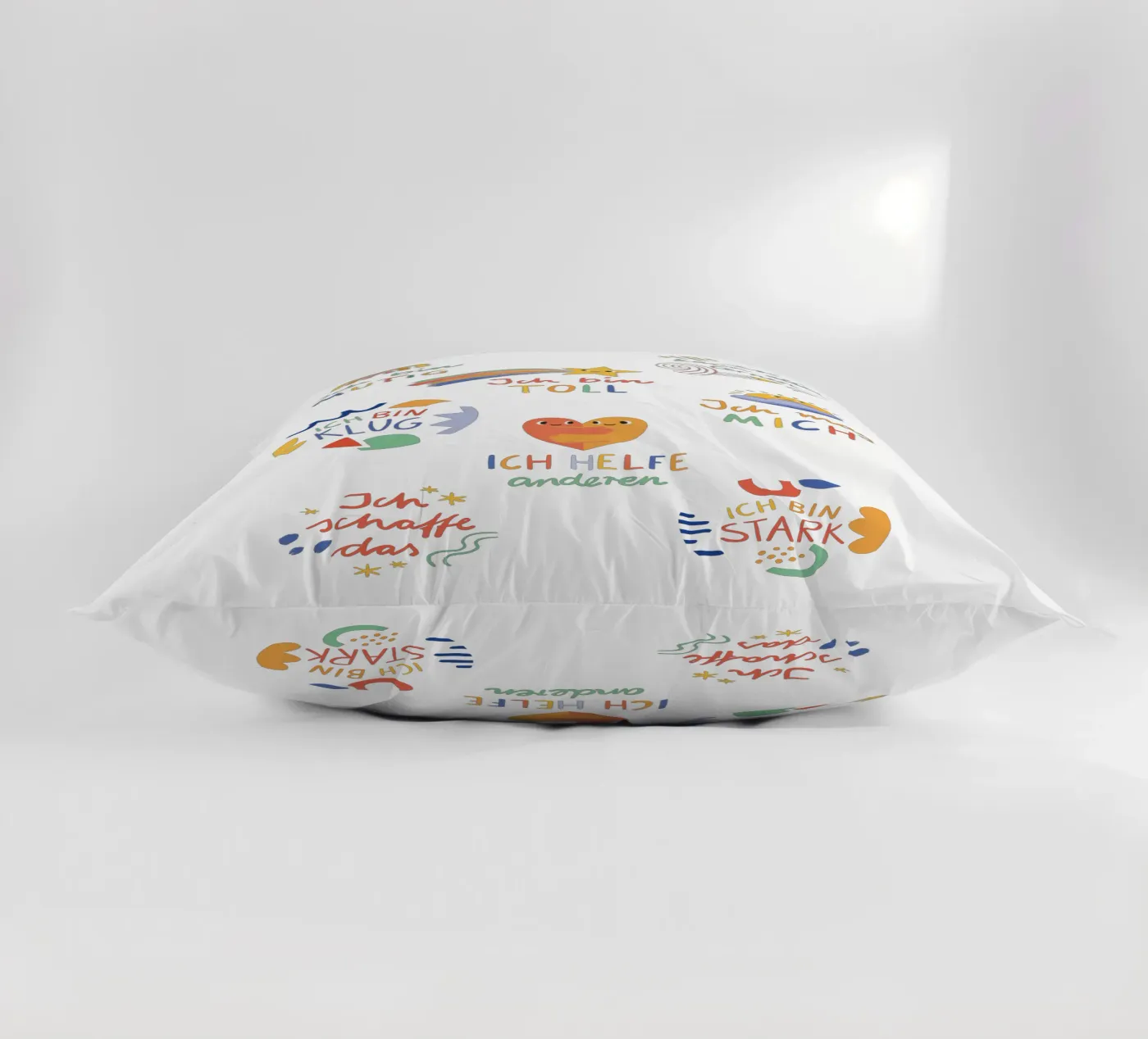 Affirmationen coussin de VIERUNDFÜNFZIG