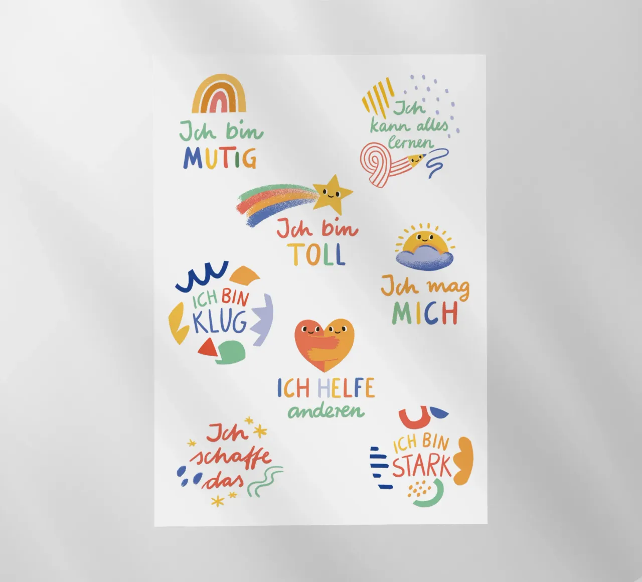 Affirmationen pellicola backlit da VIERUNDFÜNFZIG