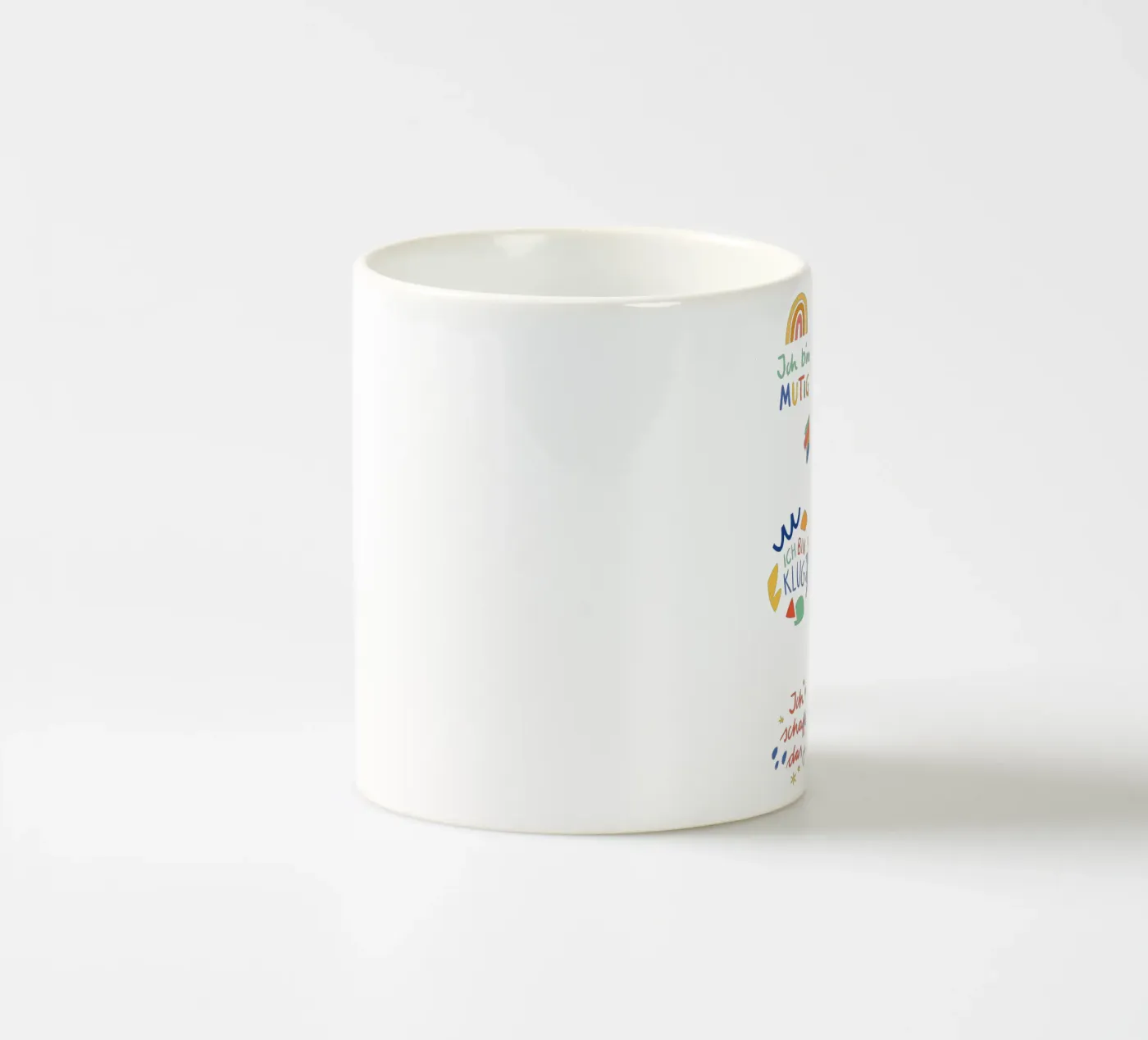 Affirmationen ceramic mug by VIERUNDFÜNFZIG