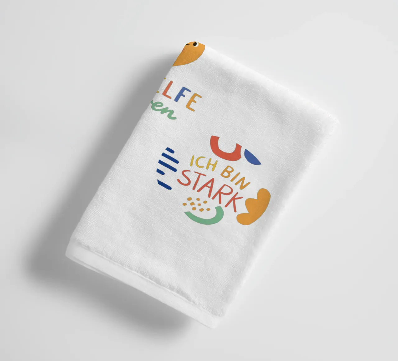 Affirmationen towel by VIERUNDFÜNFZIG