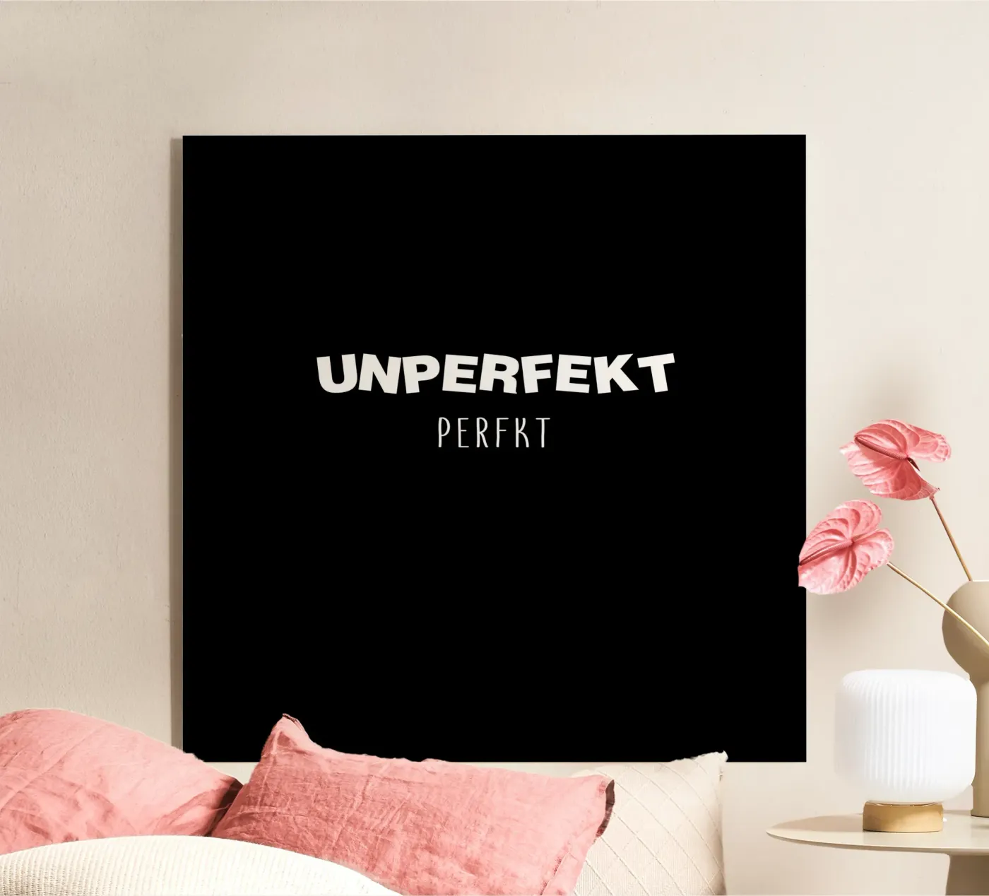 Perfekt Acryl-Glas von WordArt by Steffi