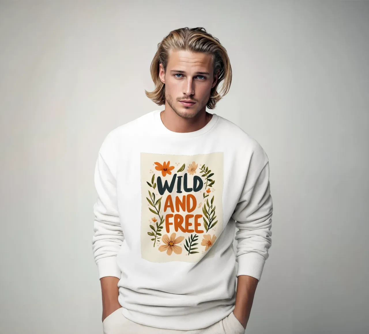 Wild And Free (Version 2) sudadera de treechild