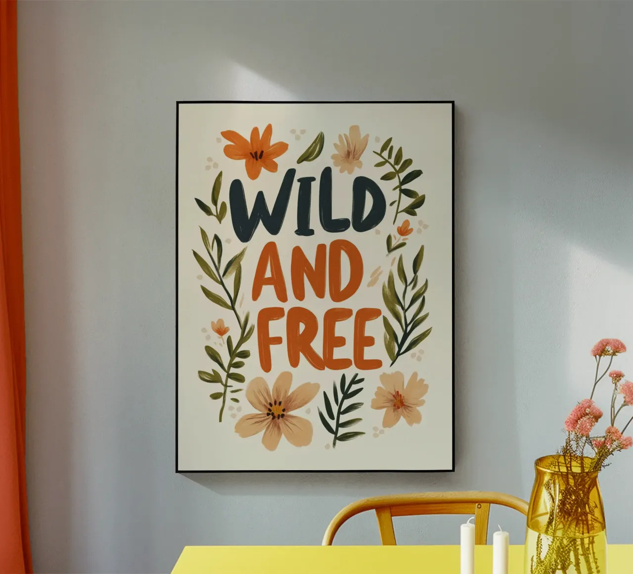 Wild And Free (Version 2) plexiglass da treechild