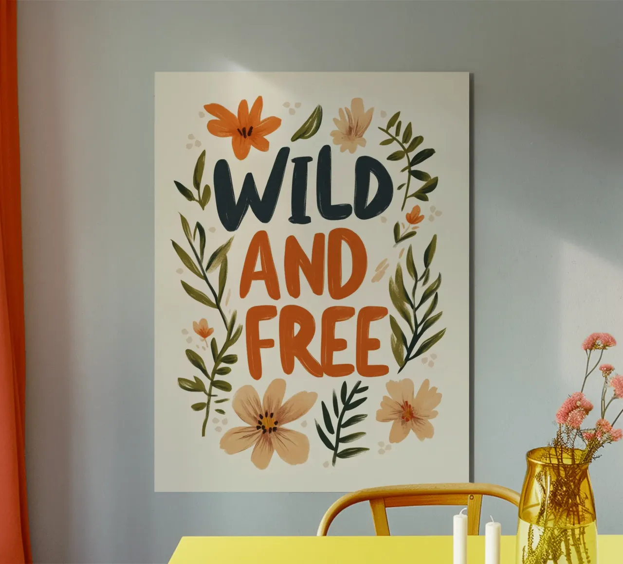 Wild And Free (Version 2) alluminio dibond da treechild