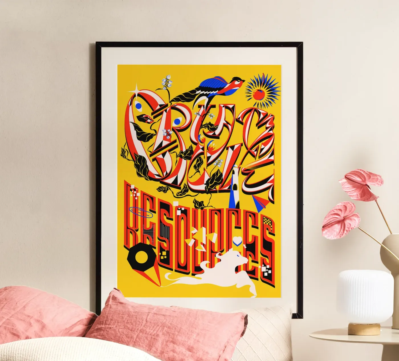 Creative Resources poster de illustfire
