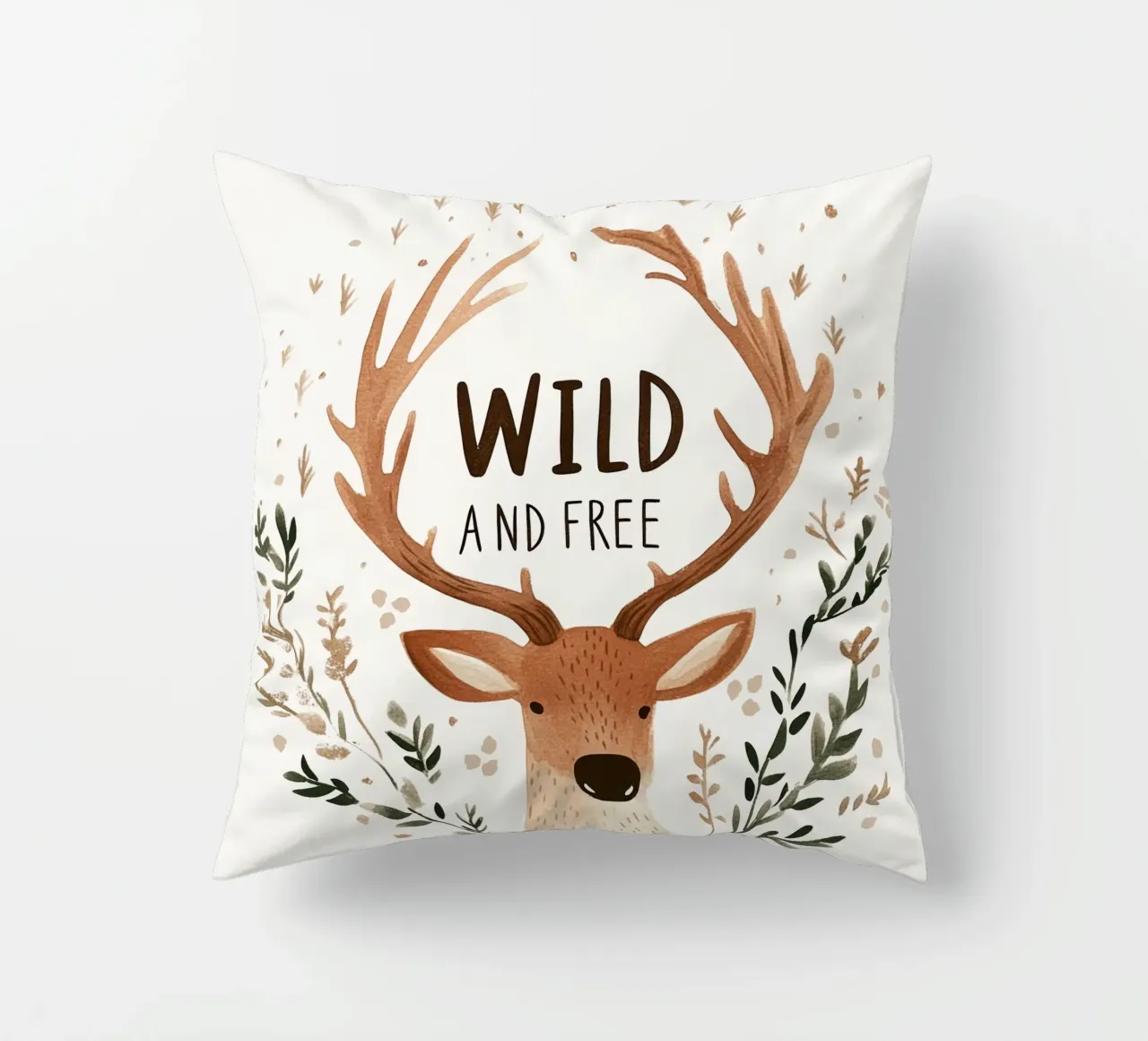 Wild And Free (Version 3) cuscino da treechild