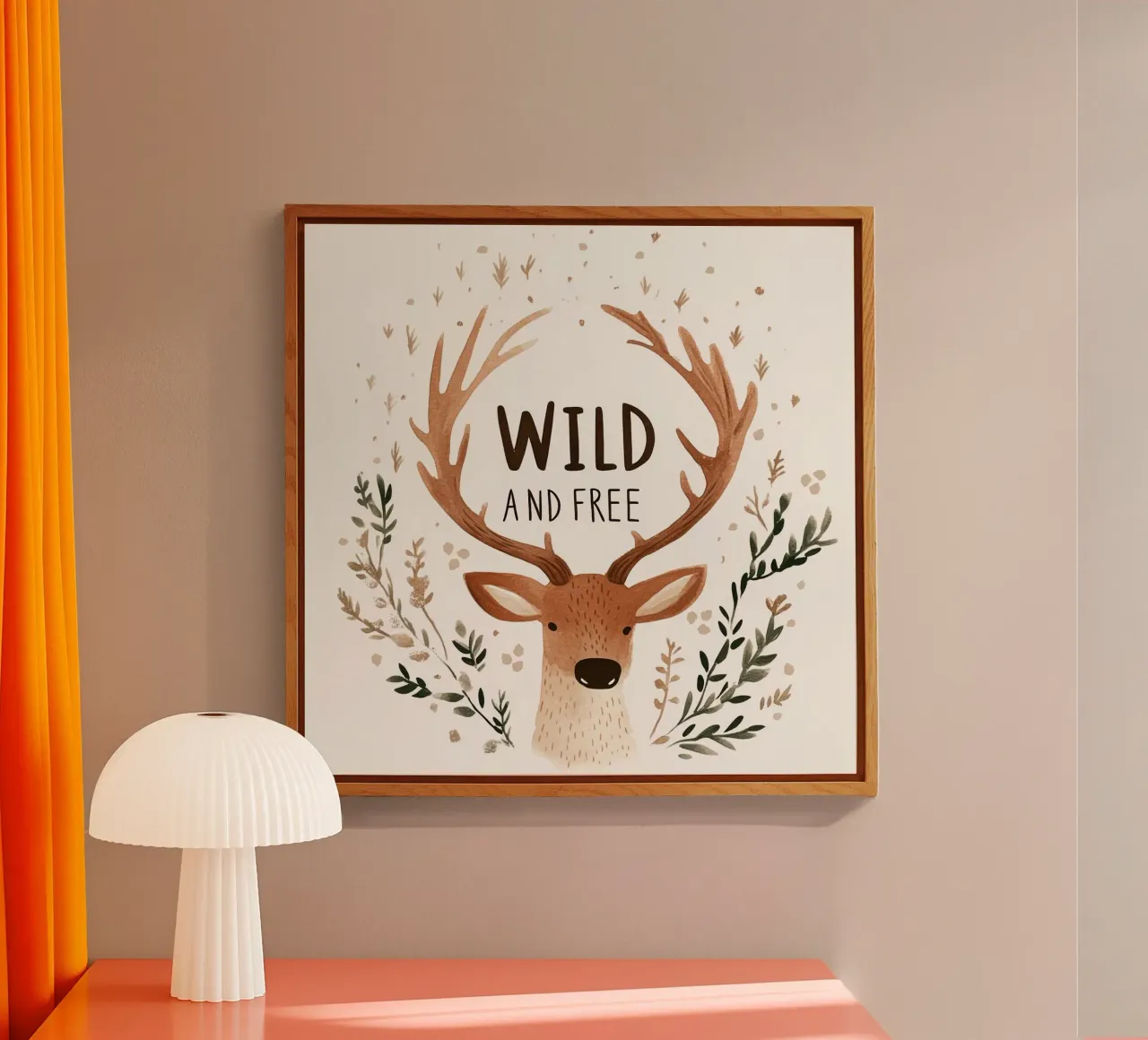 Wild And Free (Version 3) plexiglass da treechild