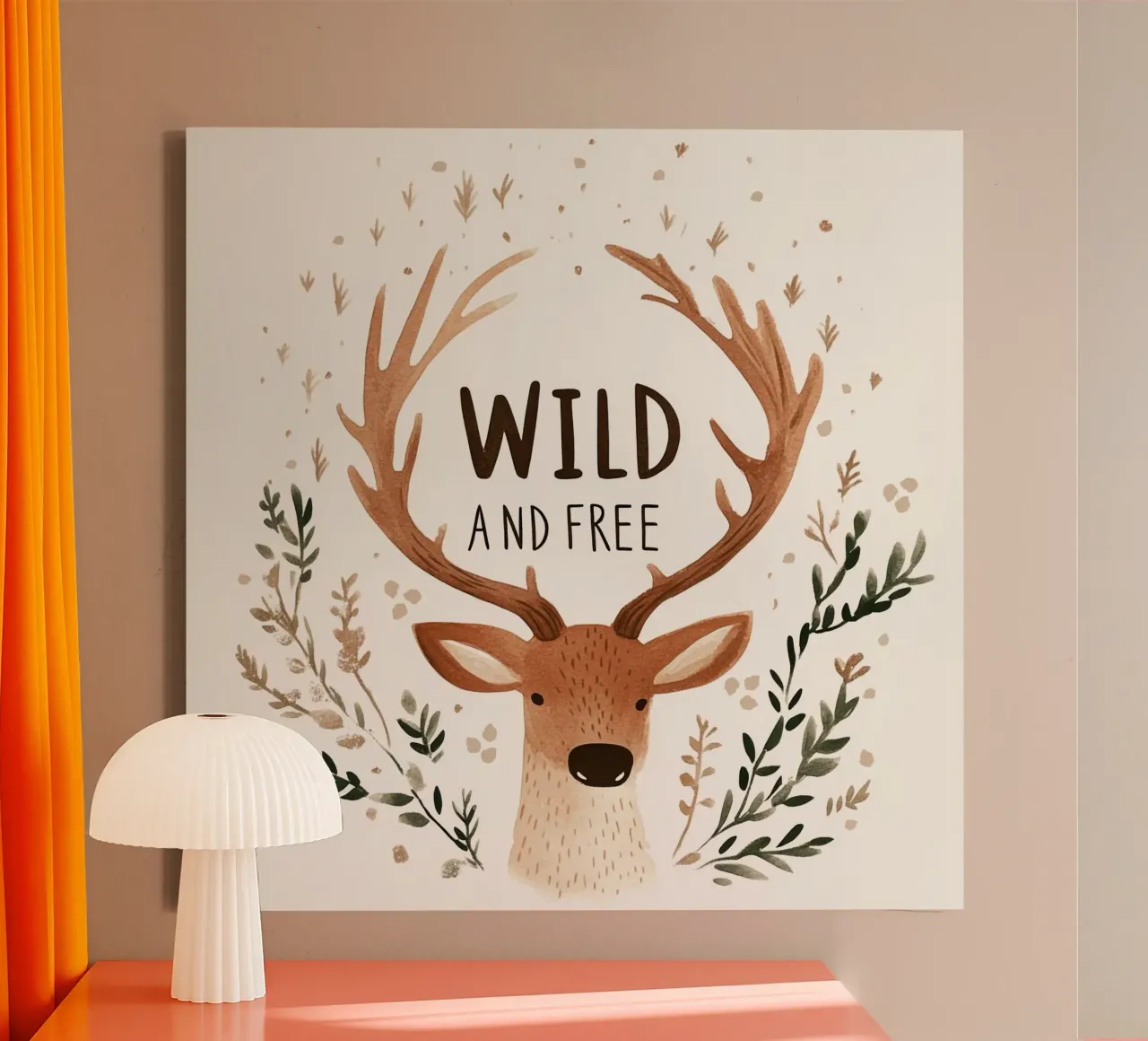 Wild And Free (Version 3) tela da treechild