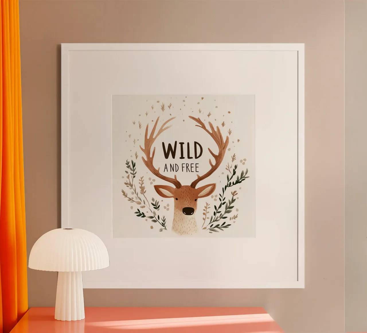 Wild And Free (Version 3) carta hahnemühle da treechild