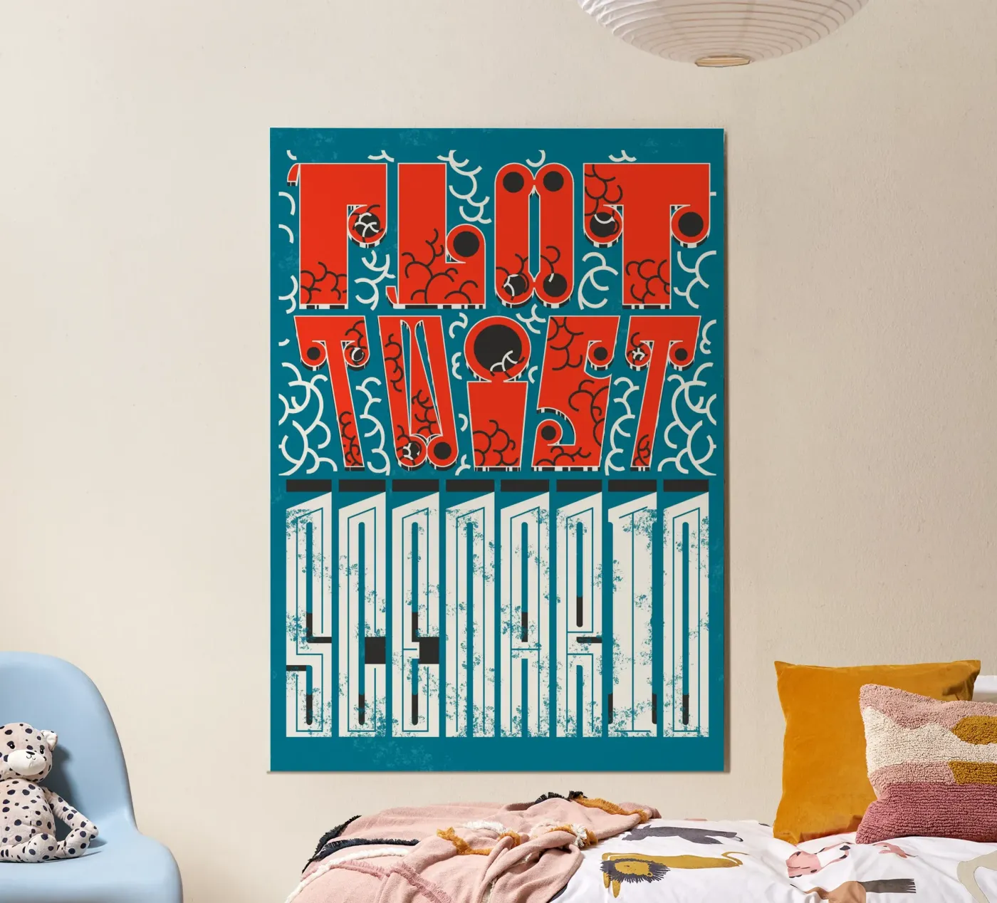 Plot Twist Scenario poster van illustfire