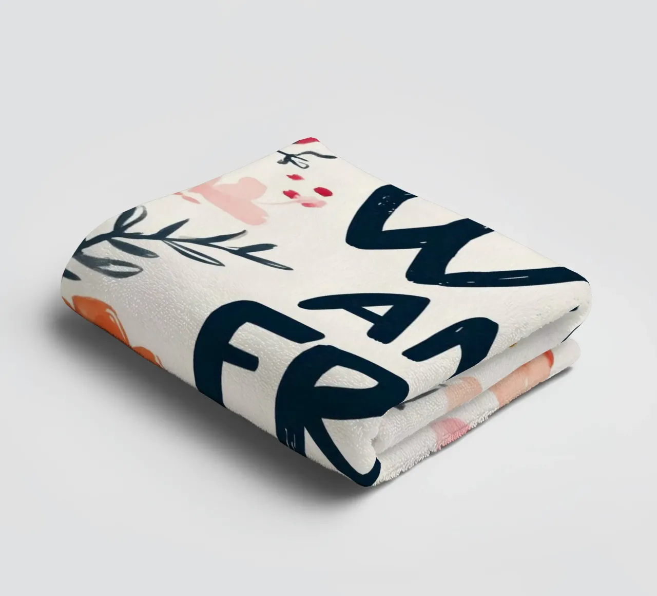 Wild And Free (Version 4) asciugamano da bagno da treechild