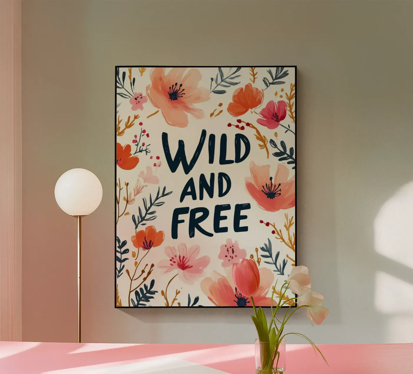Wild And Free (Version 4) plexiglass da treechild