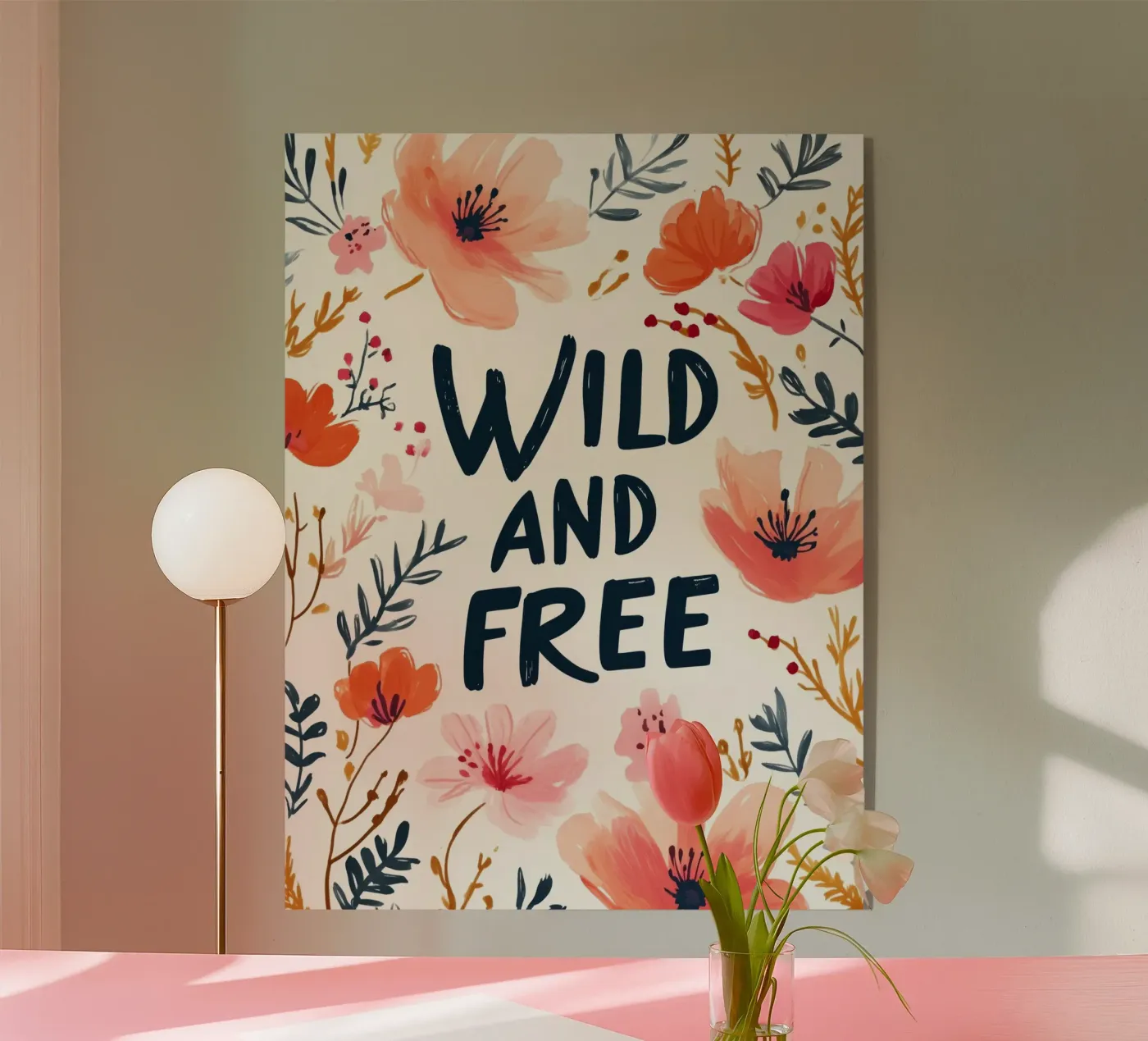 Wild And Free (Version 4) plexiglass da treechild