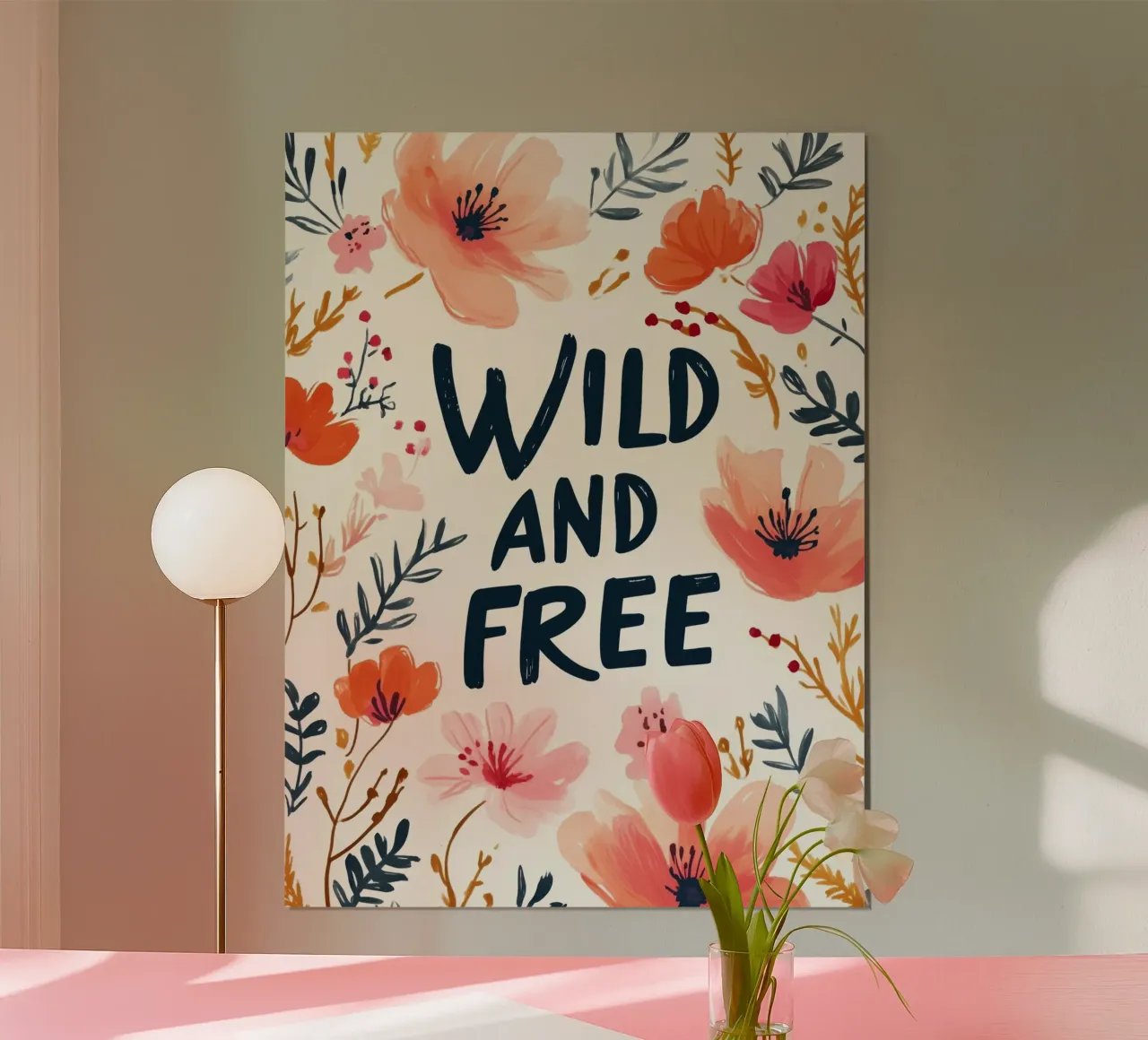 Wild And Free (Version 4) carta hahnemühle da treechild