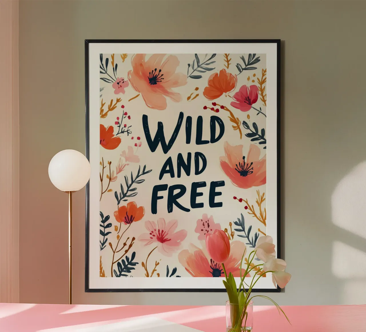 Wild And Free (Version 4) carta hahnemühle da treechild