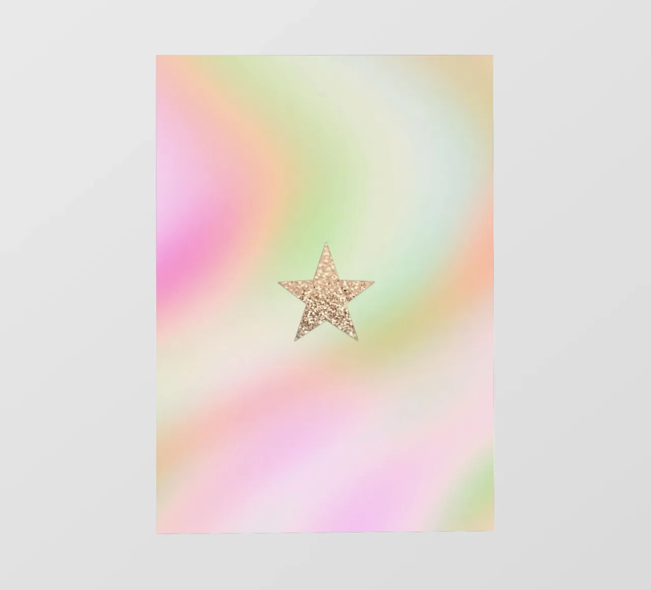 Stella d'oro arcobaleno telo in pvc da Monika Strigel