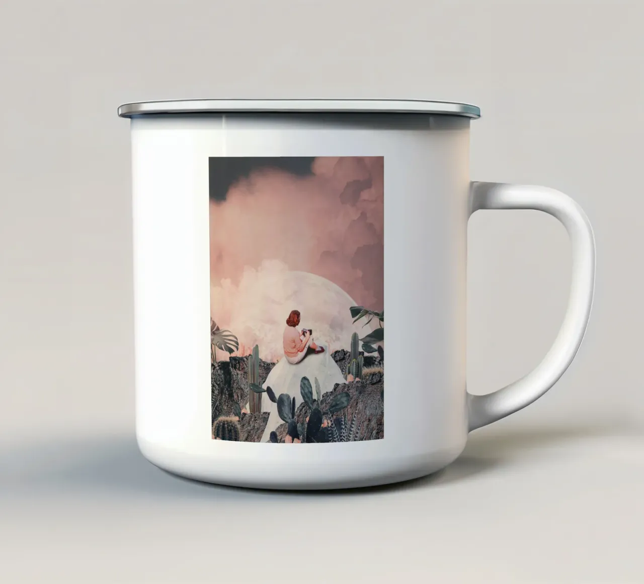 I will send you some Pictures tazza in smalto da Frank Moth