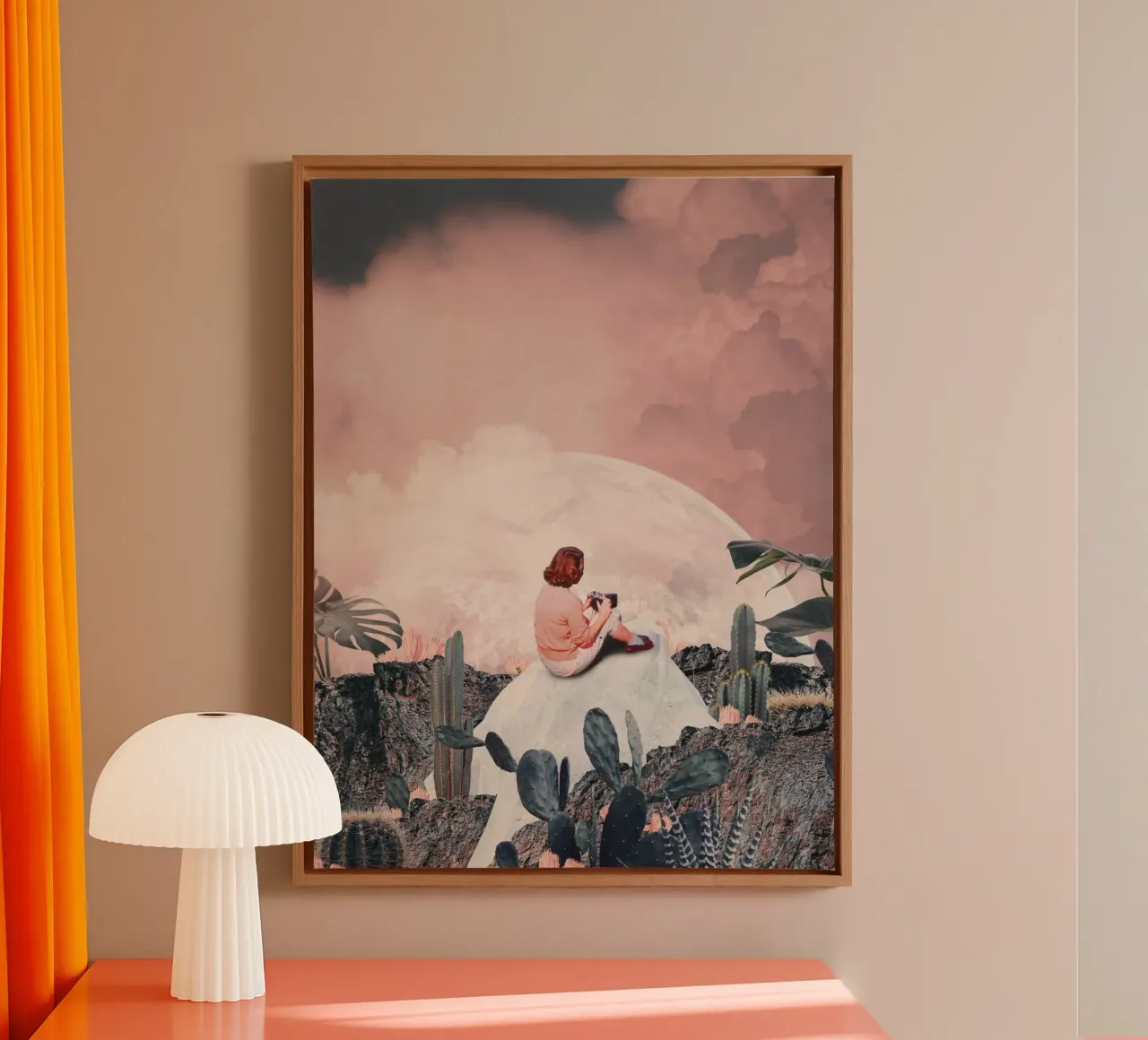 I will send you some Pictures canvas by Frank Moth