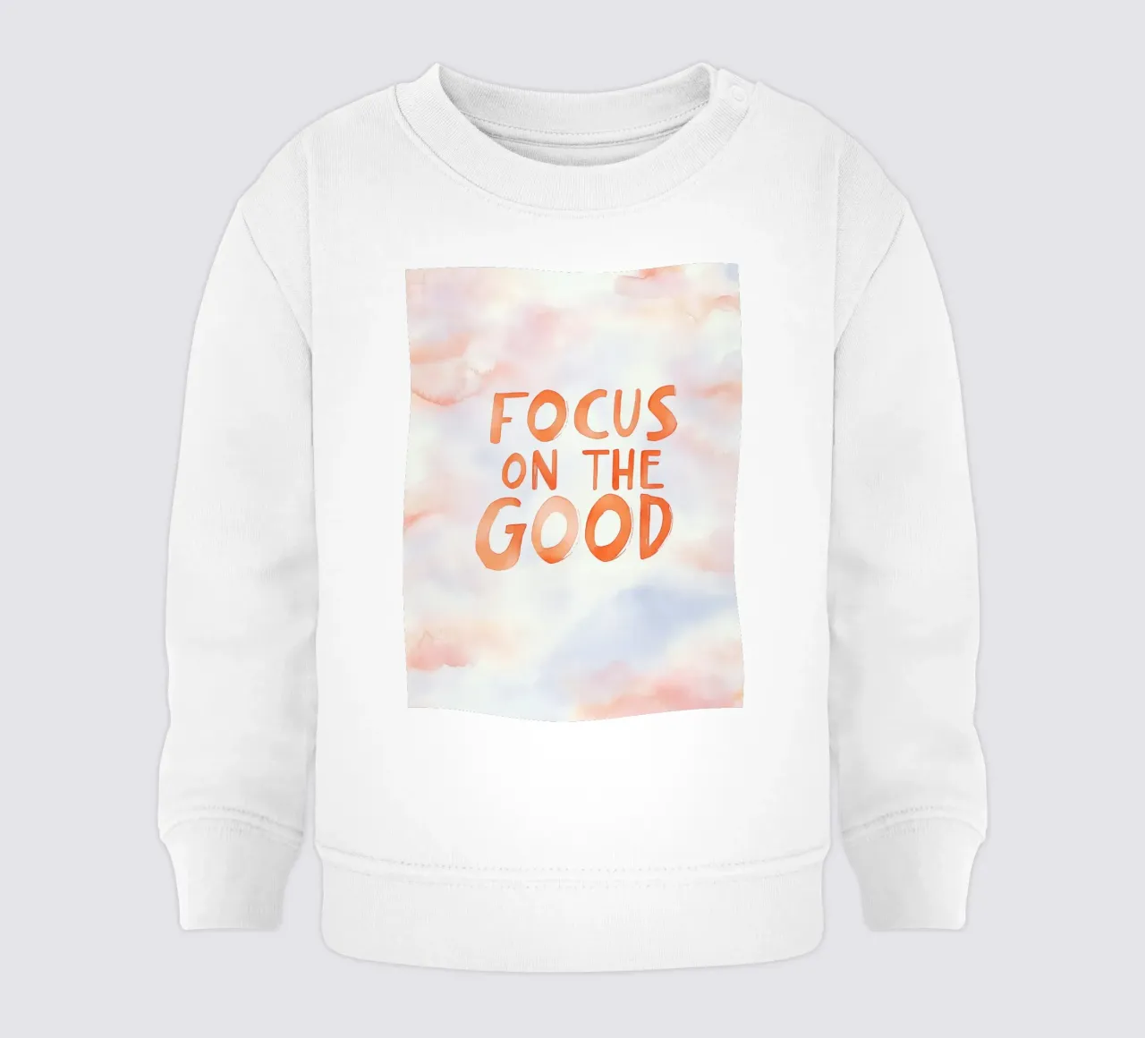 Focus On The Good felpa neonato da treechild