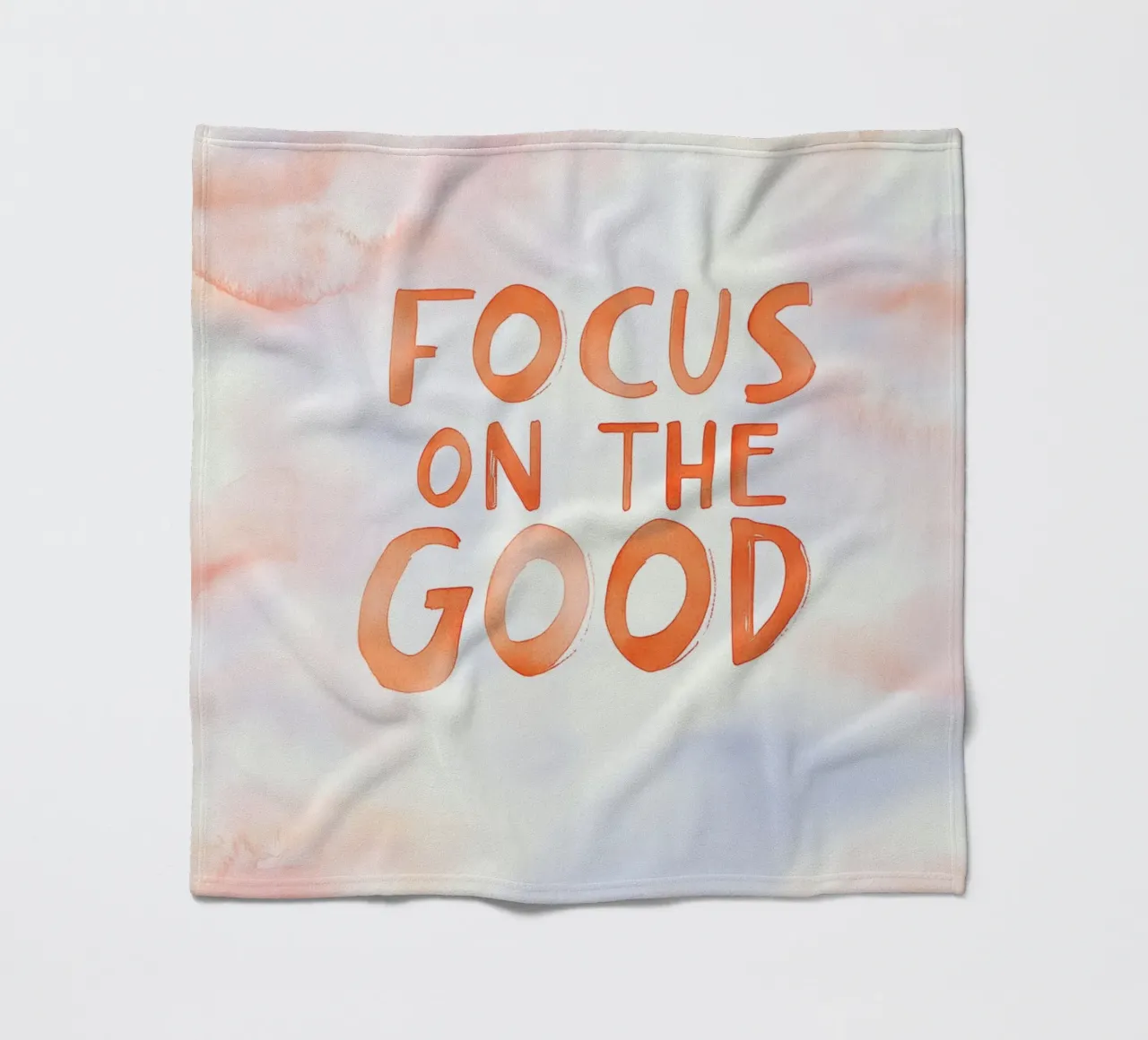 Focus On The Good coperta in pile da treechild