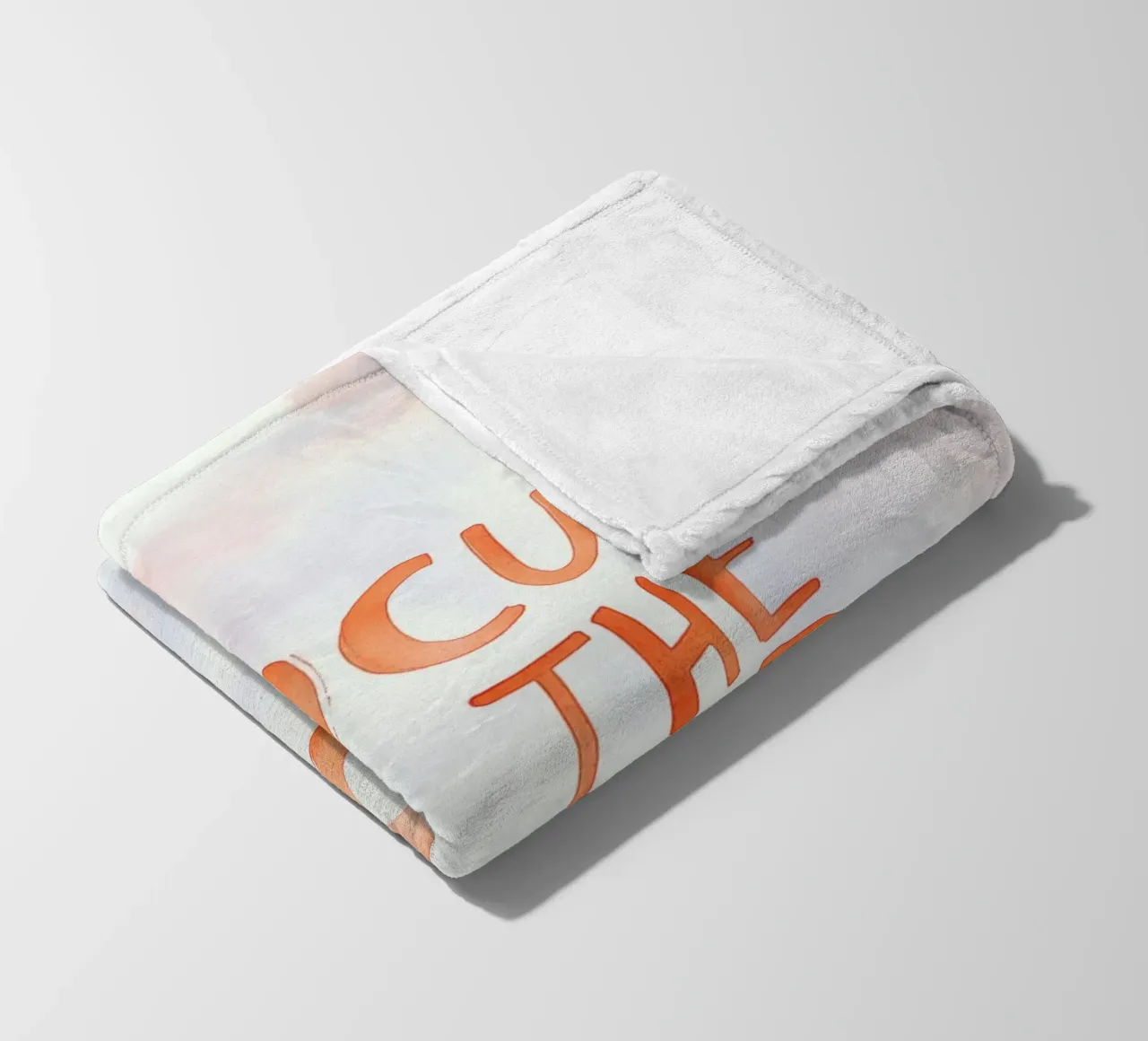Focus On The Good coperta in pile da treechild