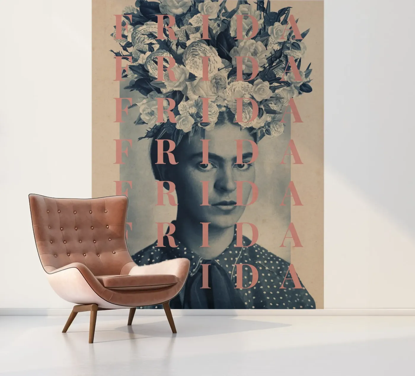 for Frida fotobehang van Frank Moth