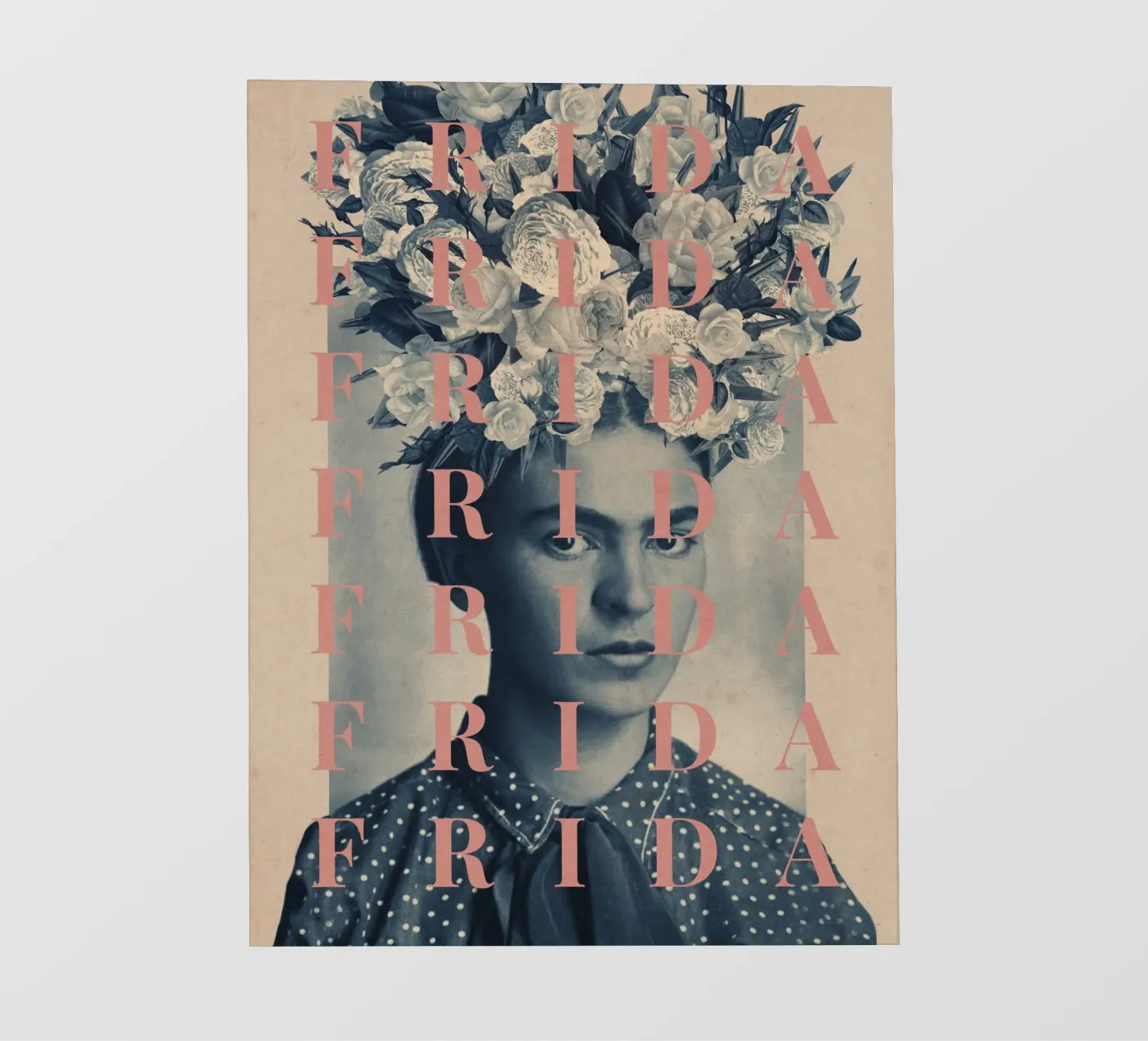 for Frida fotobehang van Frank Moth