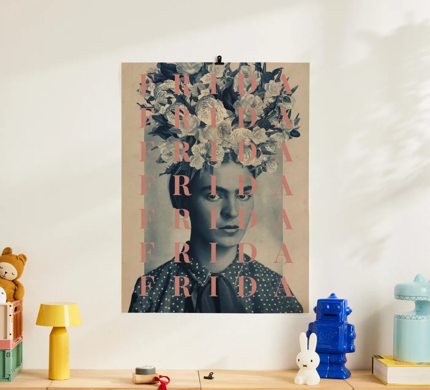 voor Frida poster van Frank Moth