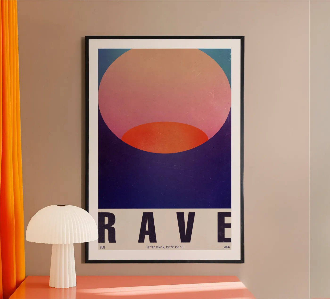 RAVE poster da STUDIO LEEMO