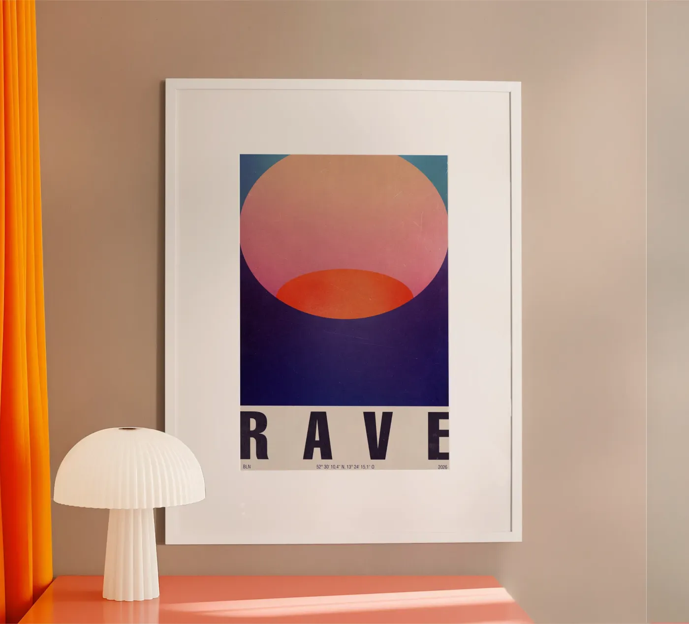 RAVE poster da STUDIO LEEMO