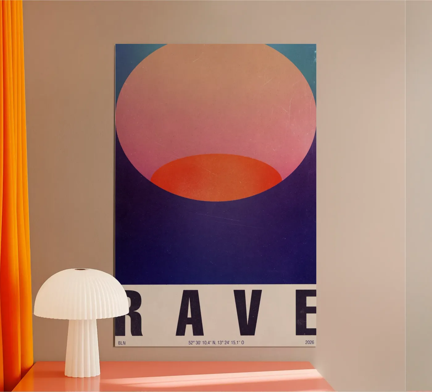 RAVE poster da STUDIO LEEMO
