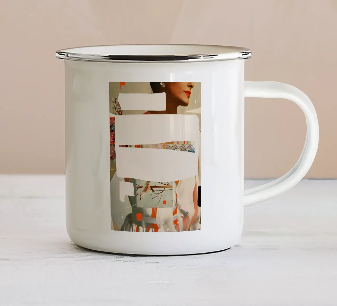 Altra vita tazza in smalto da Frank Moth